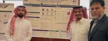 عرض الملصقات البحثية لطلبة الدراسات العليا خلال الملتقى العلمي